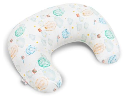 dojciace vankus podkova bavlna balony biely