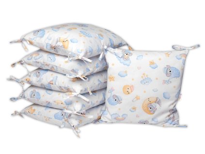 vankusikovy mantinel 6ks 40x40cm baby nellys dreams koala modry