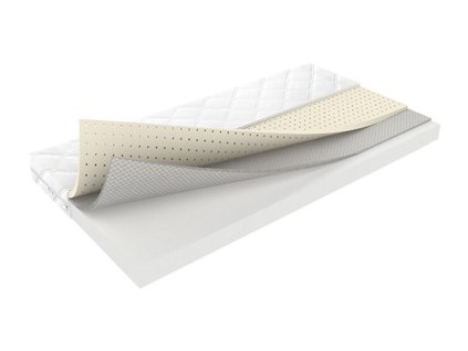 Baby Nellys Dětská matrace latex/pěna, FLORA, 120x60cm (Rozměry 1 160x80)