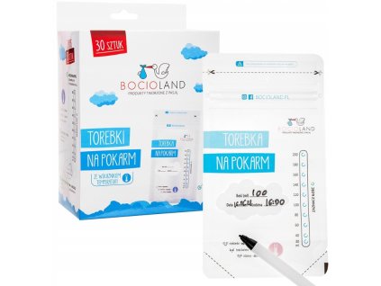 bocioland vrecka na mlieko 200 ml 30 ks