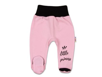 Kojenecké polodupačky, růžové Little Princess (Velikost 56 (1-2m))