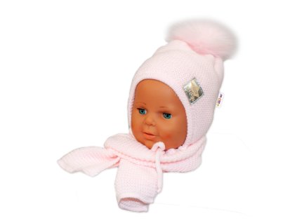 zimna ciapocka s salom chlupackova bambulka sv ruzova sv ruzova