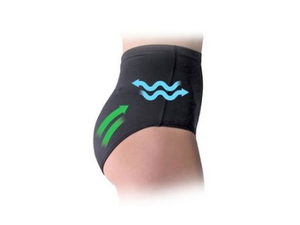 Speciální tvarující kalhotky PROSKIN Push-up - černé, Be MaaMaa (Velikost oblečení XS (32-34))