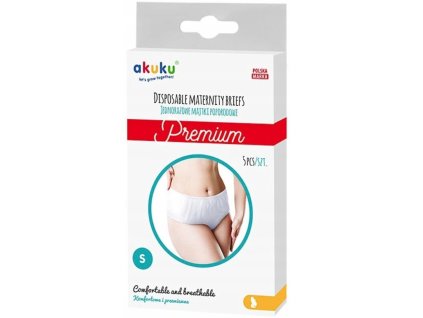 jednorazove poporodne nohavicky premium 5ks v baleni vel s akuku