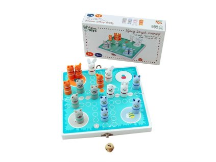 adam toys drevena hra clovece nehnevaj sa lesne zvieratka