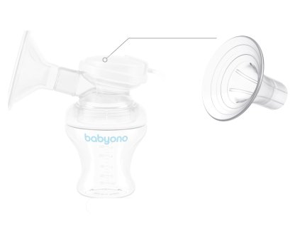 nahradny diel silikonovy lievik na odsavacku materskeho mlieka compact plus