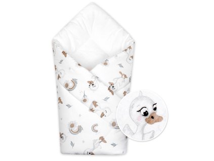 dojcenska zavinovacka klasik kaciatko biela bezova