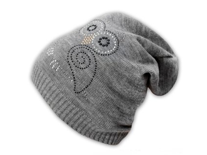 jarna jesenna ciapka mala sova baby nellys sivy melirek