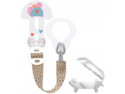 retiazka na cumlik mam clip it girl biela bezova