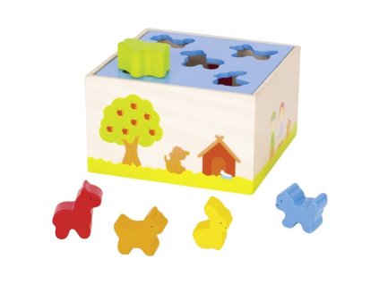 goki edukacna vkladacka zvieratka