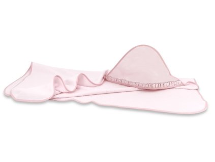 detska termoosuska s kapucnou baby nellys royal 100 x 100 cm ruzova