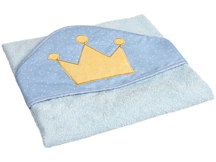 canpol babies makka osuska s kapucnou 85x85cm king modra