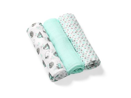 babyono bambusove detske plienky 3 ks matova