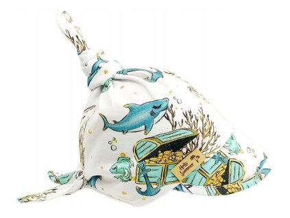 detska bavlnena satka so siltom na zavazovanie premium baby nellys poklad