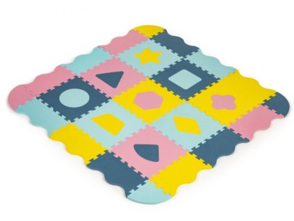 eco toys detske penove puzzle 121 5x121 5cm hracia deka podlozka na zem tvary 37 dielov