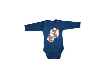 detske body 1f cariboo s dlhym rukavom tmava modra 3 2
