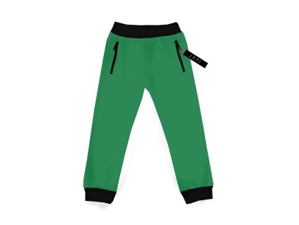 detske teplaky soccer zelena 2