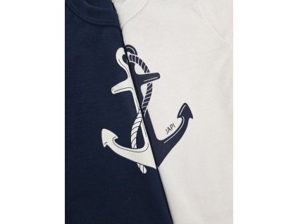 detske body nautical s dlhym rukavom tmava modra 3 3