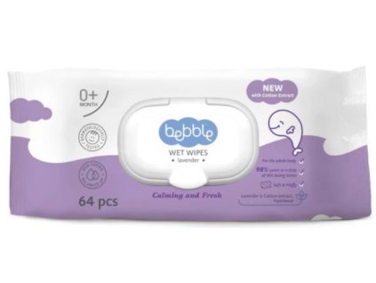 vlhcene cistiace obrusky s levandulou 64 ks