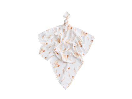 luxusna osuska plienka 120x120cm bambusova plameniaky