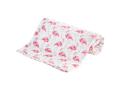 bambusova mini plienka lux 30x30cm plameniak