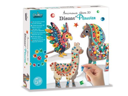 3 d zvieratka diamantova mozaika zvieratka v peru crea lign CL161 1