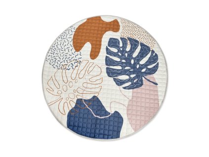 hm rm 150 bl hracia podlozka presivana boho leaves 15 m 01