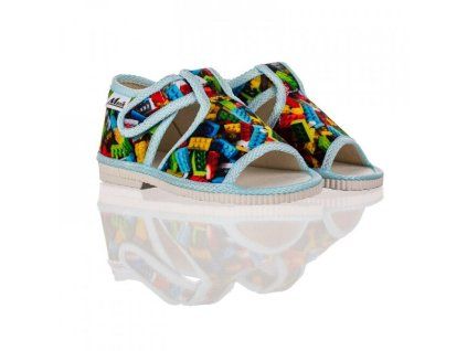 Papučky Manik sandálky 1S - lego