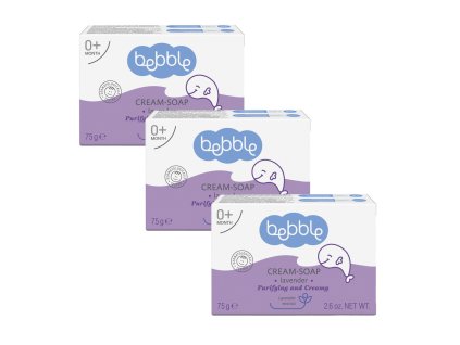 vyhodne balenie detske mydlo s levandulou 75g 3ks