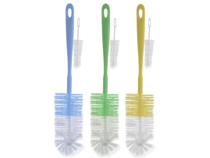 3x kefa na dojcenske flase a cumliky babyono mix farieb