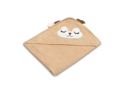 detska osuska 100x100cm frote bavlna srnka bezova hneda