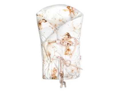 klasicka retro zavinovacka snurovacia s vyplnou elfi vila bezova