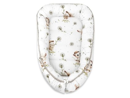 hniezdocko kokon pre babatko bavlna kocurik a pupava biela