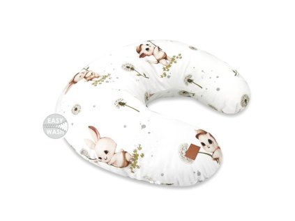 dojciace vankus podkova lux soft bavlna kocurik a pupava biely