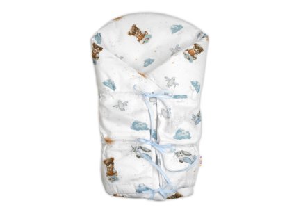 klasicka retro zavinovacka lally snurovacia s vyplnou meda pilot modra