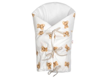 klasicka retro zavinovacka snurovacia s vyplnou misa biela s potlacou