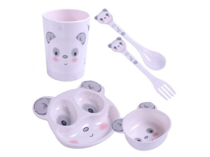 sada detskeho riadu 5d pre deti panda