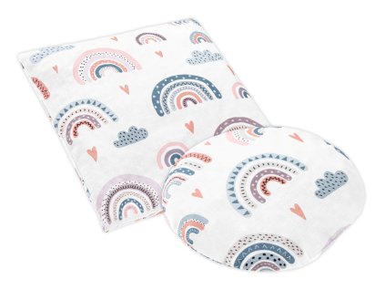 velky a maly nahrievaci vankusik termofor s ceresnovymi kostkami duha