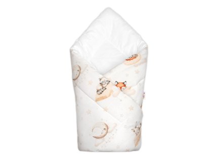 dojcenska zavinovacka klasik na oblaciku bezova biela