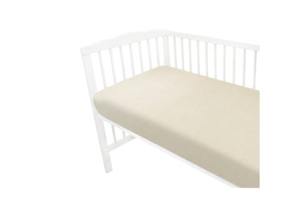 muselinove prestieradlo postielky 60 x 120 nature double bezove