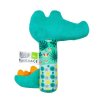 plysova hracka s hrkalkou akuku krokodil zelena