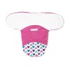 baby nellys zavinovacka spacacek s minky 0 6m srdiecka minky ruzova