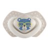 canpol babies 2 ks symetrickych silikonovych cumlikov 18m bonjour paris siva modra