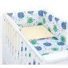 Mamo Tato 3-dílný set do postýlky s mantinelem - Pampelišky modré (Velikost povlečení 120x90)
