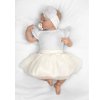 Tutu suknička NICOL PŘÁTELÉ - BIO bavlna - smetanová, vel. 74 (Velikost 74 (6-9m))