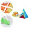 detsky stanovy set 3v1 iplay tipi iglo a tunel farebny