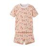 Krátke letné pyžamko jednorožec