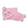zimna ciapka s brmbolcom sal kitty baby nellys ruzova vel 54 58