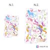 i1519 71813 self adhesive stickers for a room unicorns lg