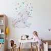 i2862 83738 aquarelle wall sticker family of bunnies with hearts lg